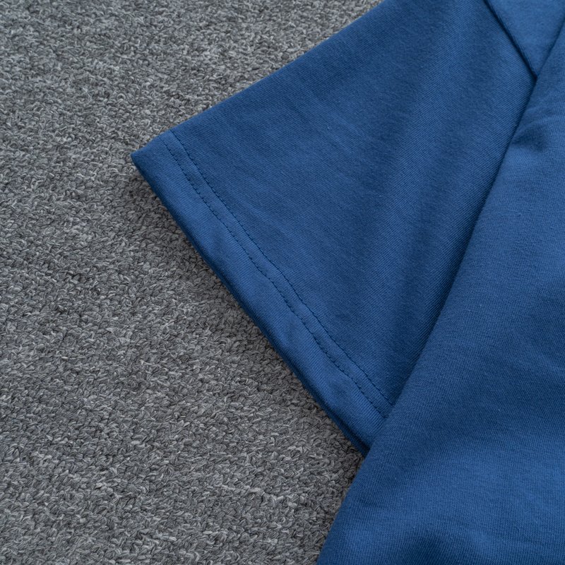 Футболка Palm Angels Monogrammed "Blue/Black" фото № 6