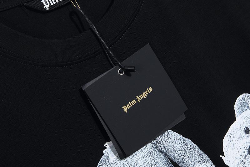 Футболка Palm Angels Broken Teddy Bear "Black" фото № 4