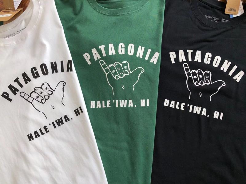 Футболка Patagonia Fingers Gesture Front Print "Green" фото № 2