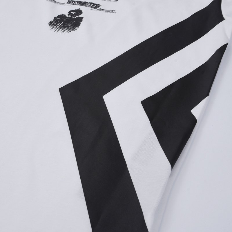 Футболка Prada With Mosaic Logo "White" фото № 3