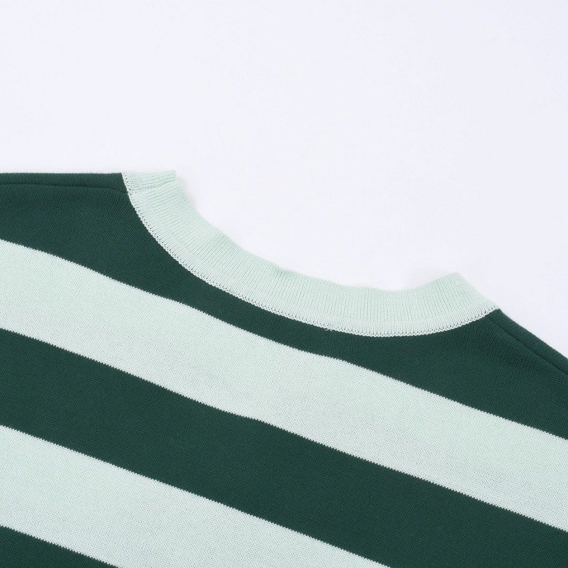 Футболка Prada Padded Striped "Green/Mint" фото № 2