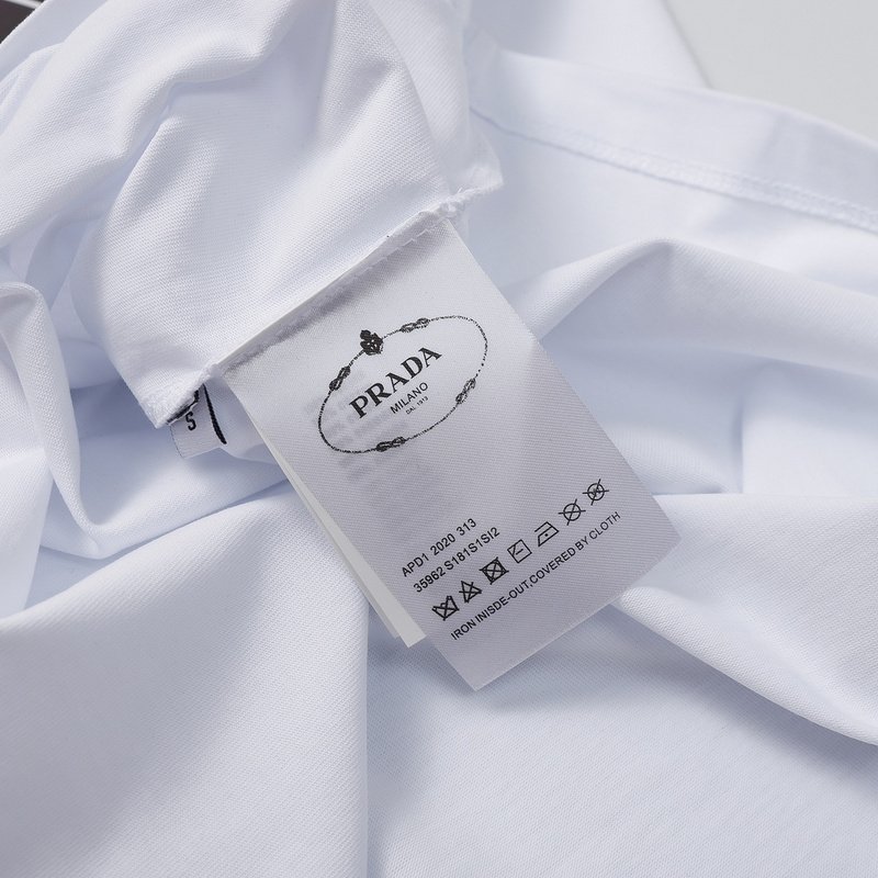 Футболка Prada Logo In Colored Squares "White" фото № 2