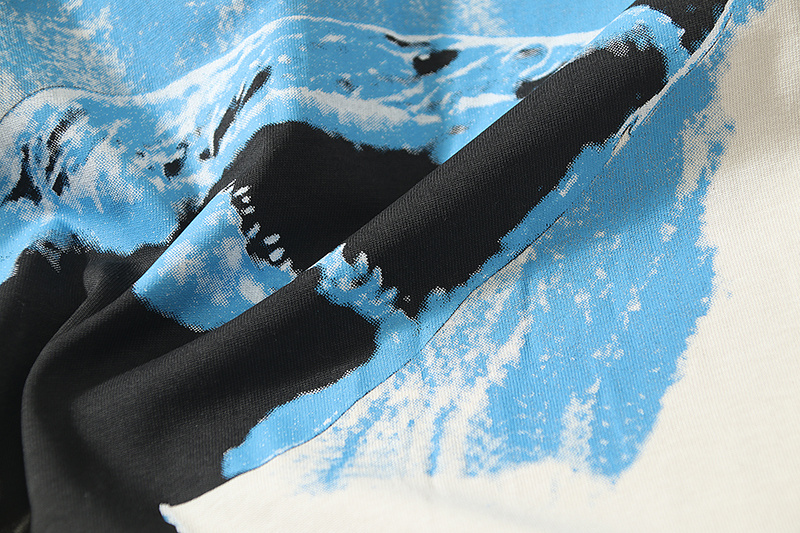 Футболка Represent Shark Print "Cream" фото № 3