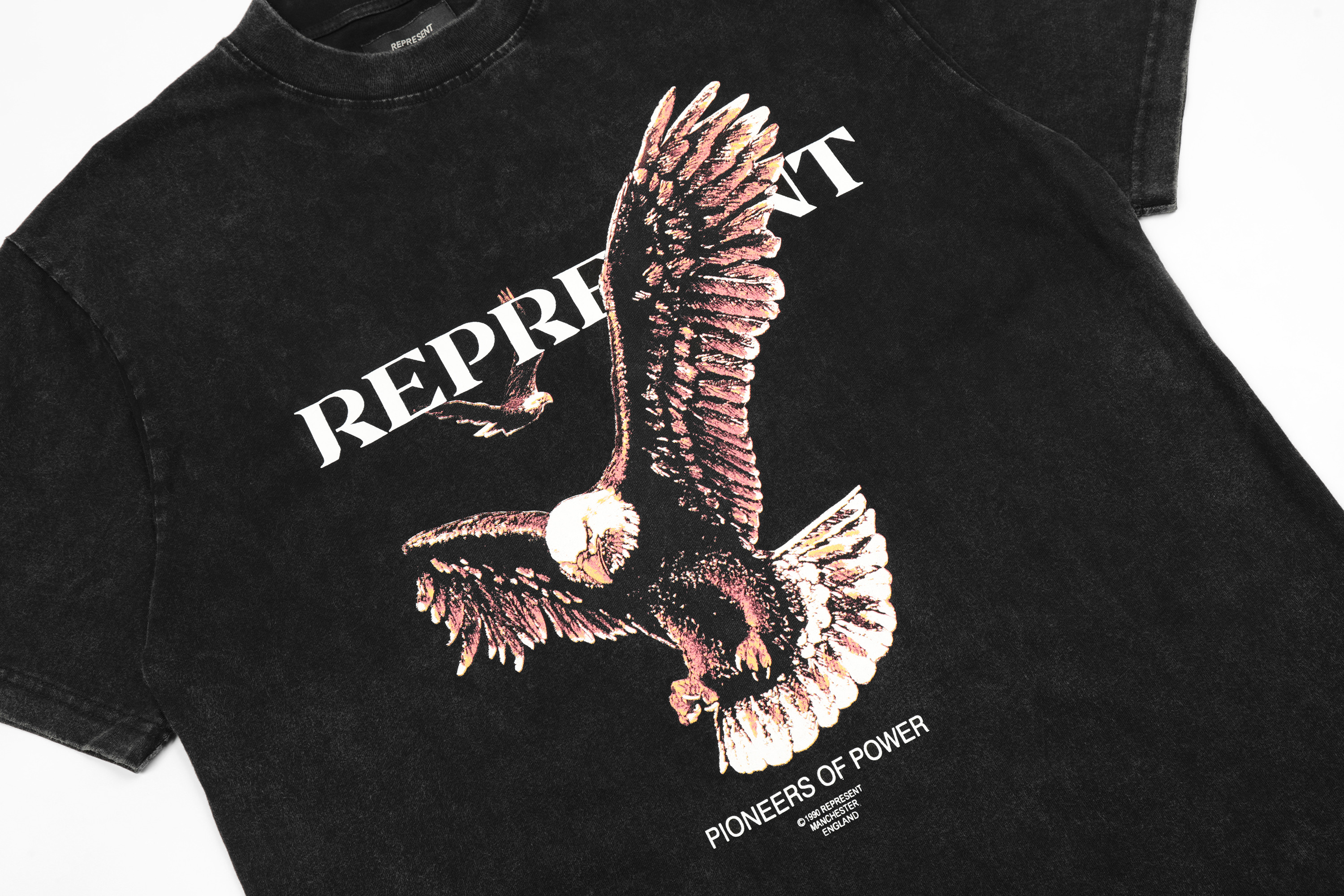 Футболка Represent Pioneers of Power "Black" фото № 6