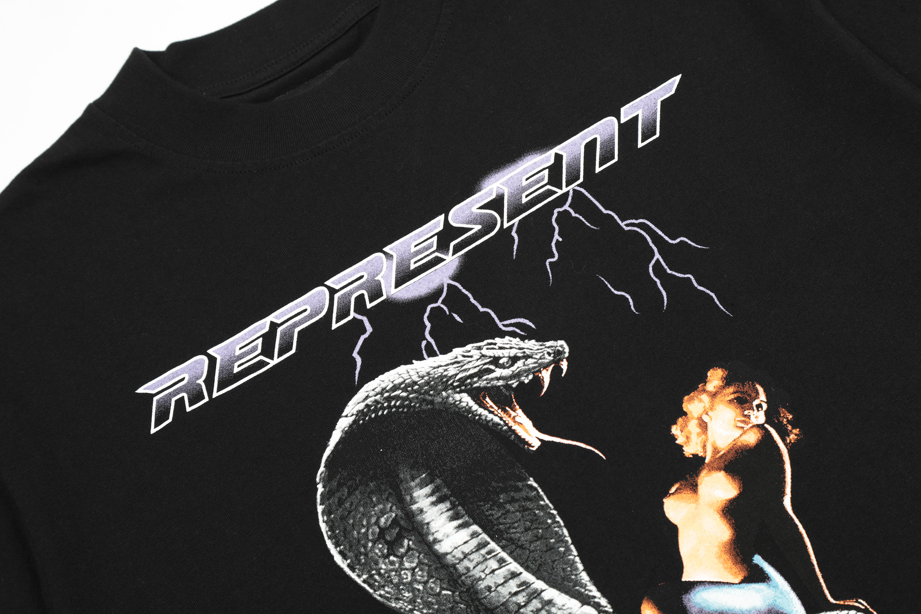 Футболка Represent Lovehunter Thunder Snake "Black" фото № 6