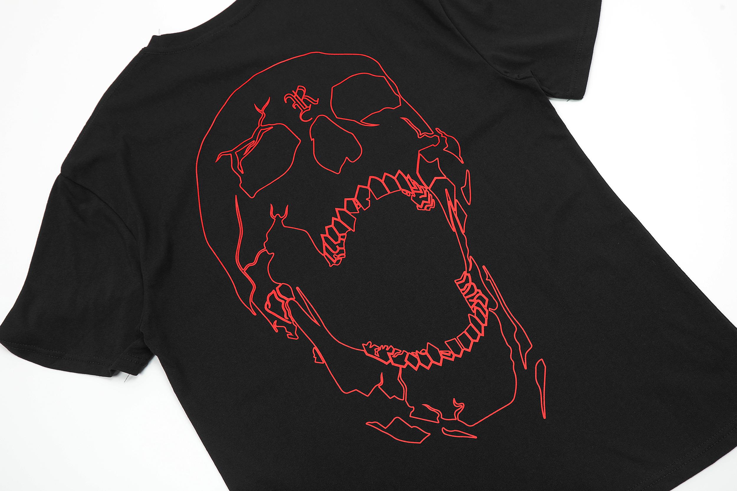 Футболка Revenge Skull and Bones "Black" фото № 6