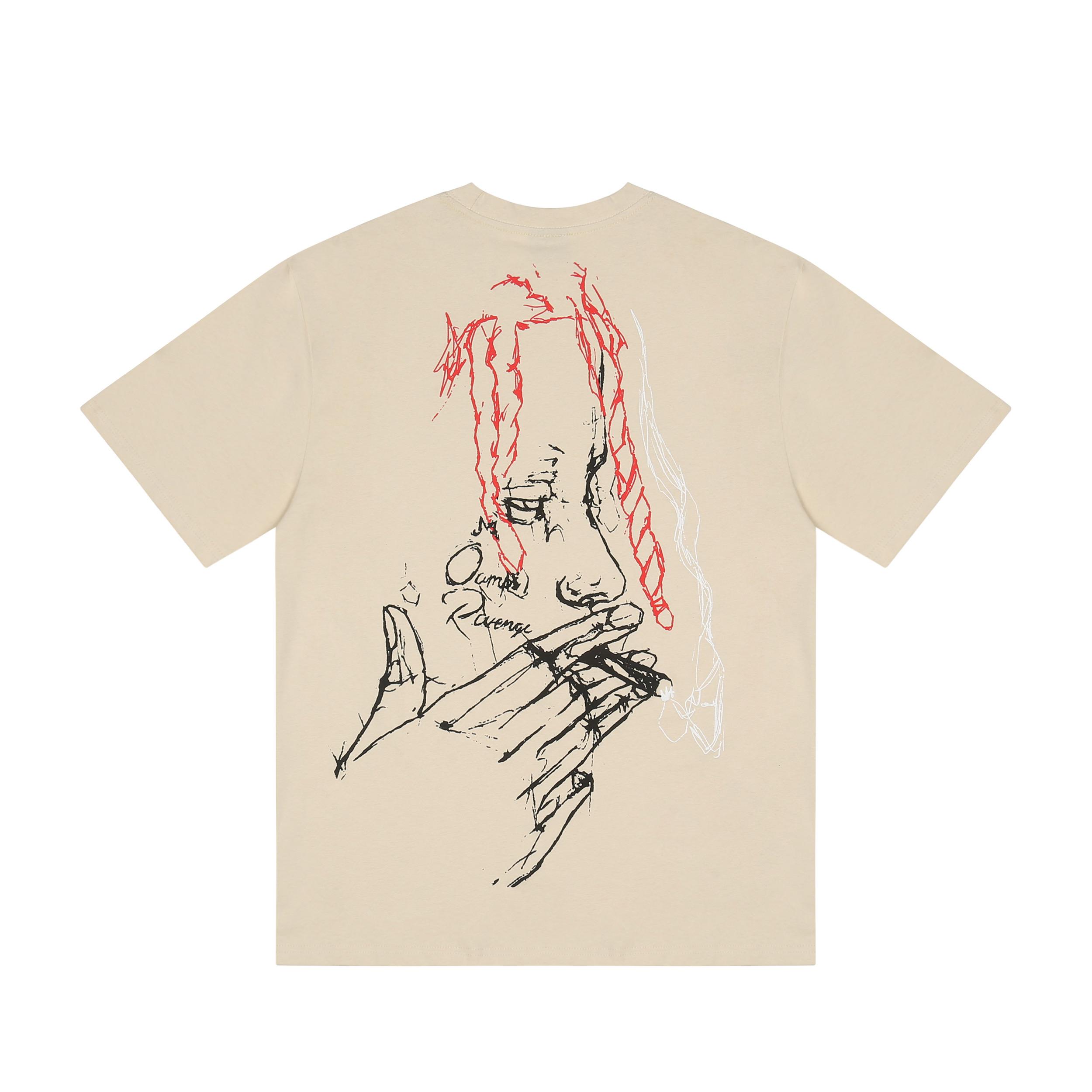 Футболка Revenge Pencil Smoke "Sand" фото № 2