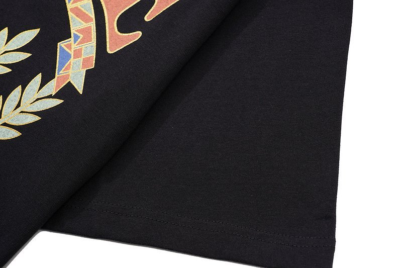 Футболка Rhude Saint Barts With Logo "Black" фото № 7