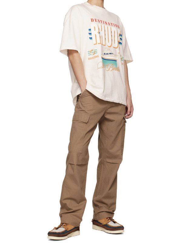 Футболка Rhude Boating "White" фото № 4