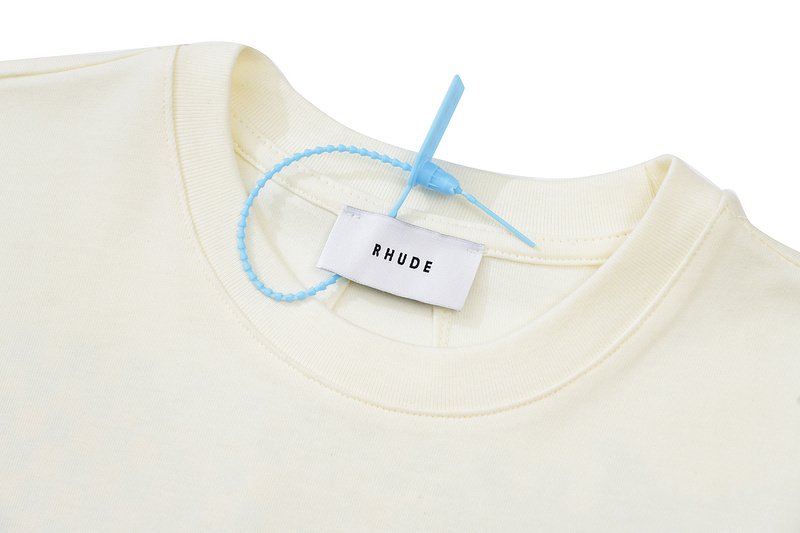 Футболка Rhude Tropical Racing "White" фото № 9