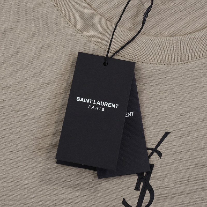 Футболка Saint Laurent Collection "Brown" фото № 3