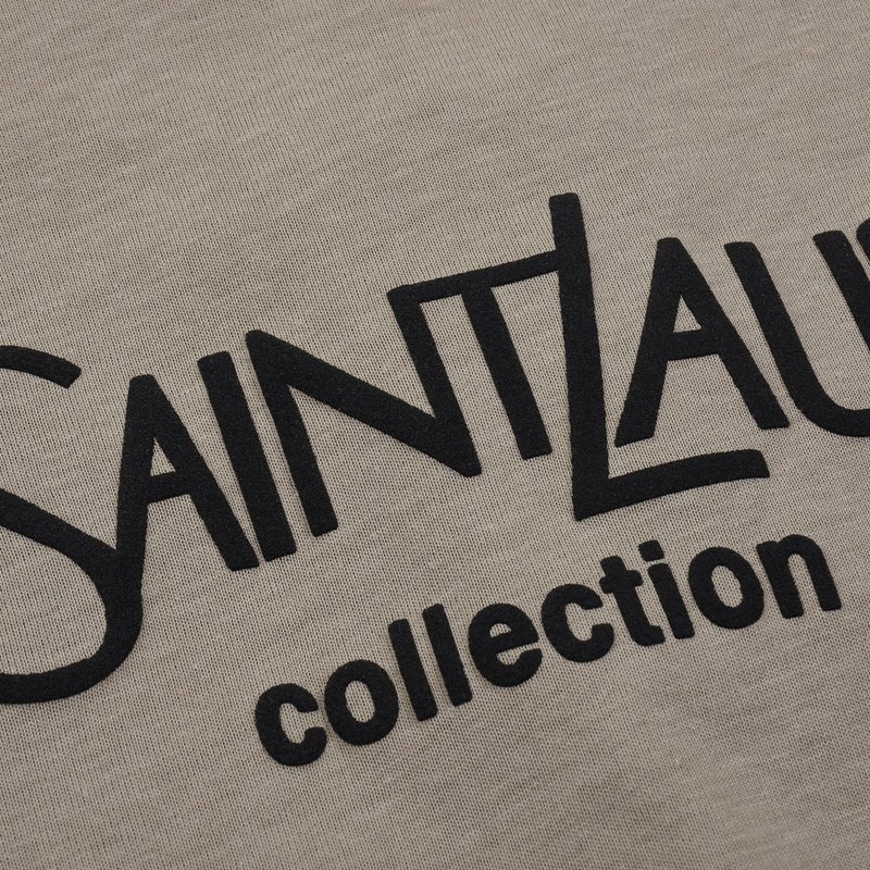 Футболка Saint Laurent Collection "Brown" фото № 8