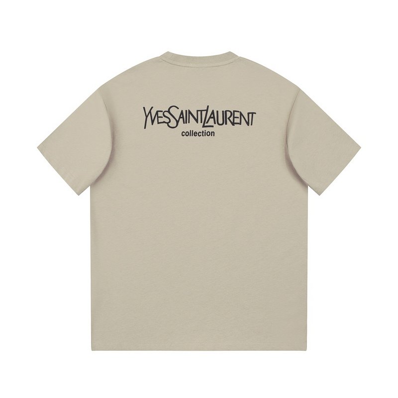 Футболка Saint Laurent Collection "Brown" фото № 7