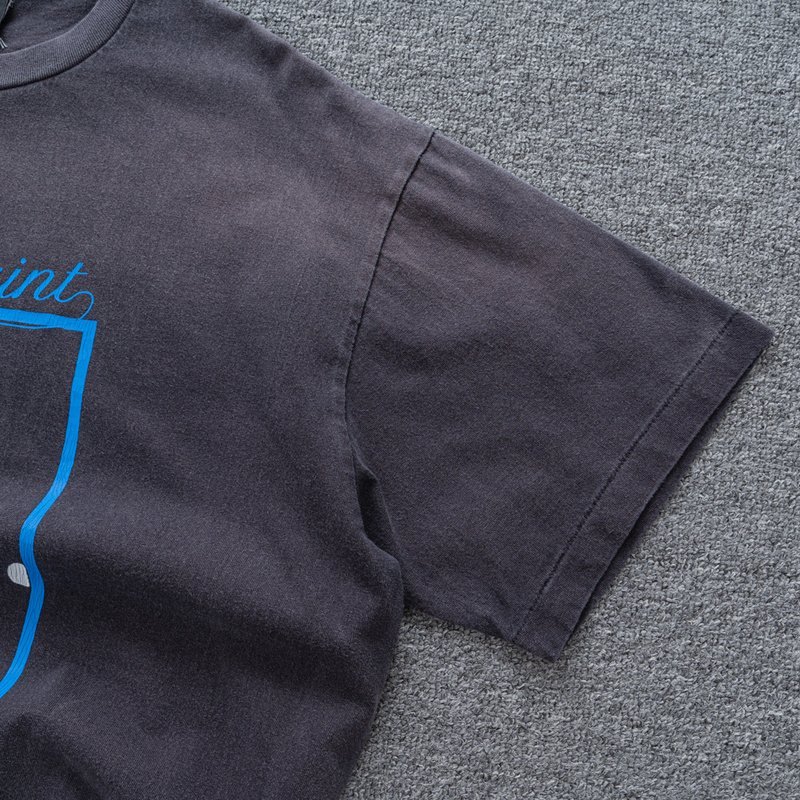 Футболка Saint Michael Portrait "Black/Gray" фото № 9