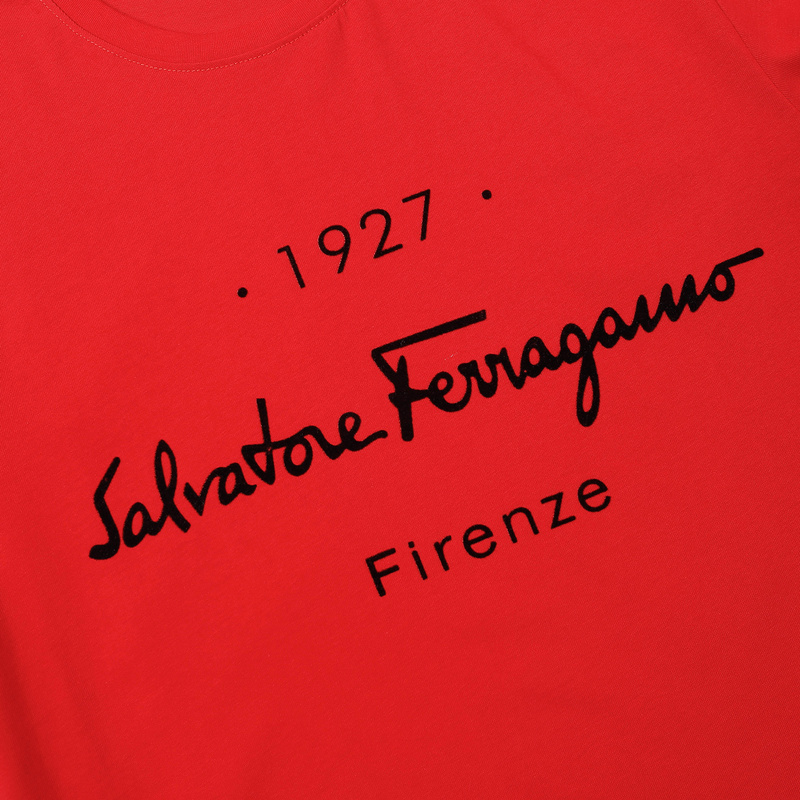 Футболка Salvatore Ferragamo Firenze "Red" фото № 2