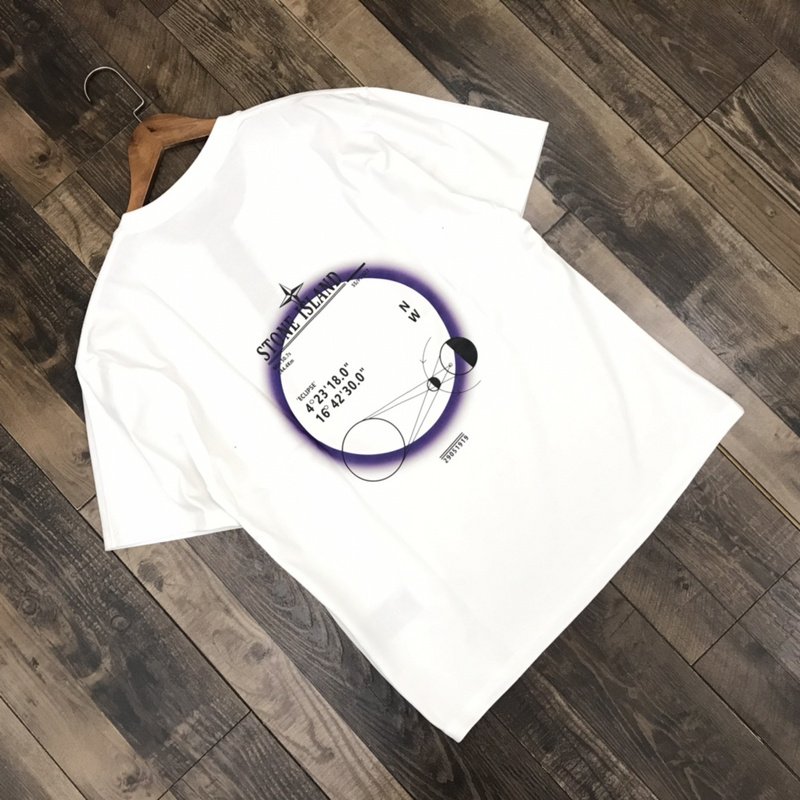 Футболка Stone Island Calculations "White" фото № 2