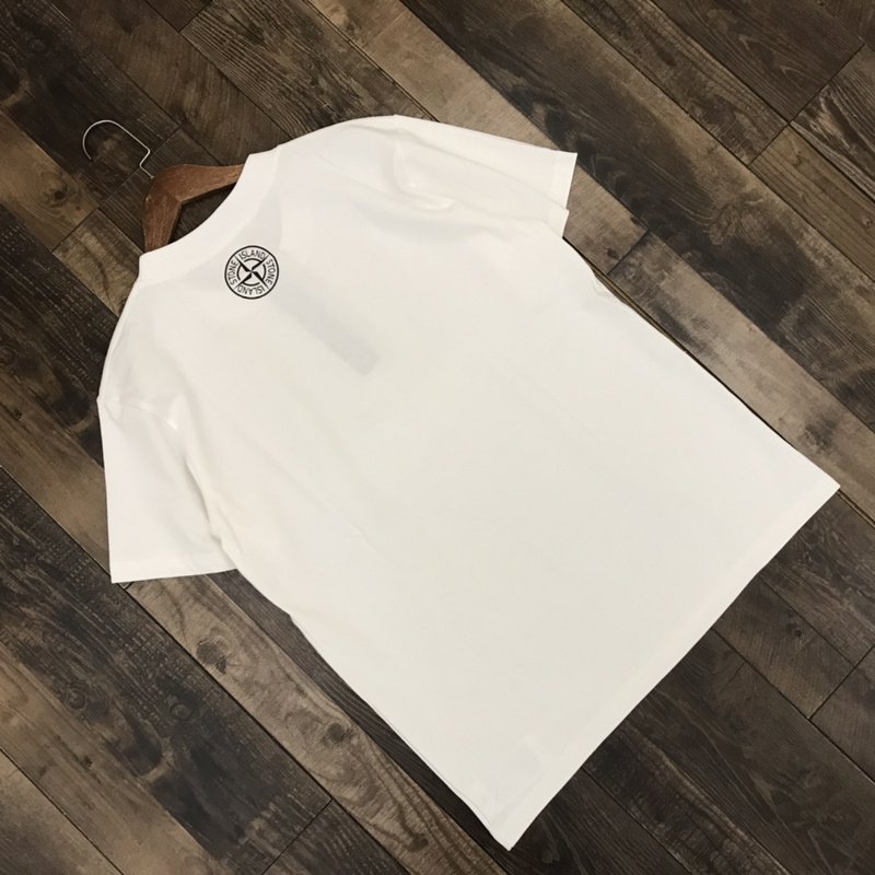 Футболка Stone Island Cellular "White" фото № 2