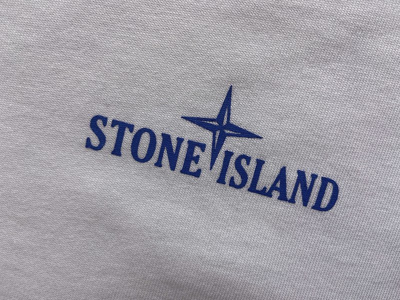 Футболка Stone Island Vintage Compass Print "White" фото № 4