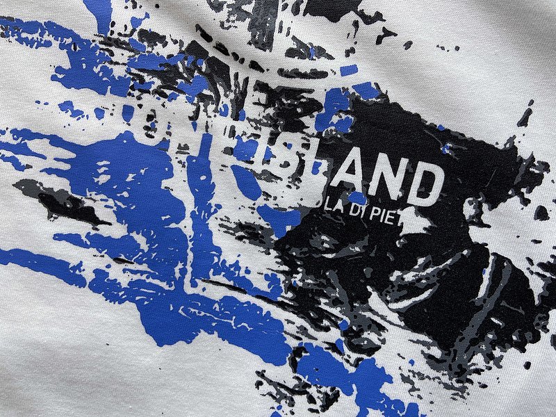 Футболка Stone Island Vintage Compass Print "White" фото № 5