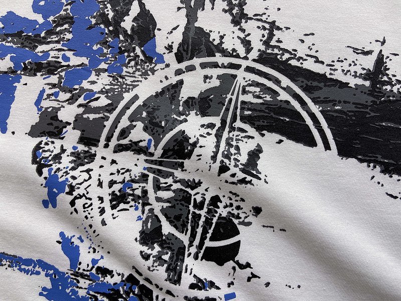 Футболка Stone Island Vintage Compass Print "White" фото № 7