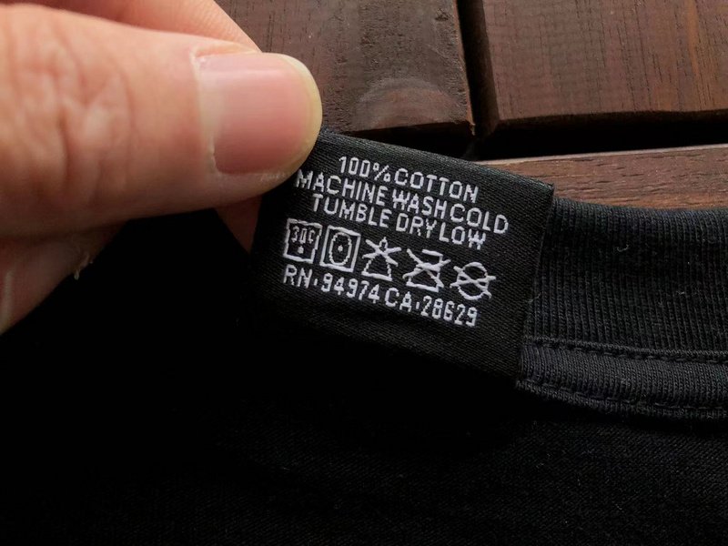 Футболка Stussy Front Inscription International Beach Crew And Nike Logo "Black" фото № 4