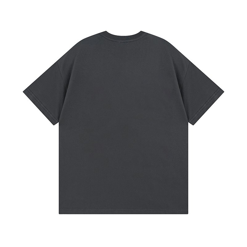 Футболка Stussy With The Logo Number Four "Gray" фото № 2