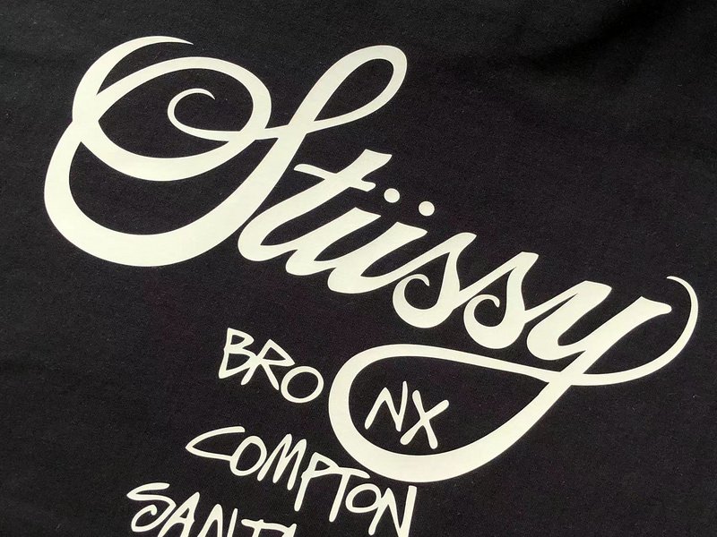 Футболка Stussy Cities And Letter With Mirror Image In Circle "Black" фото № 9