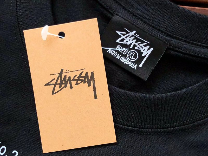 Футболка Stussy People With Different Hairstyle "Black" фото № 3