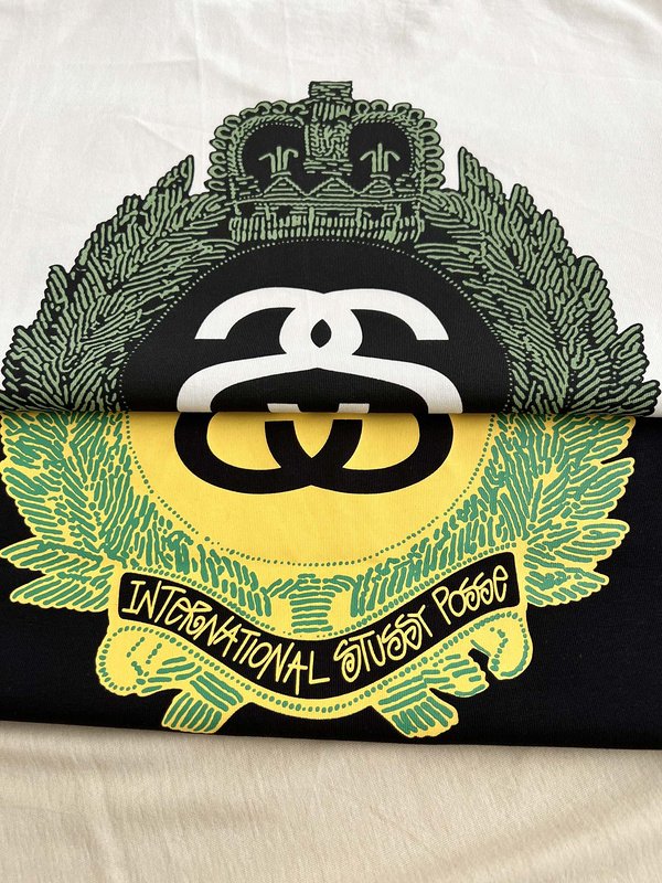 Футболка Stussy Coniferous Coat Of Arms "Black" фото № 3