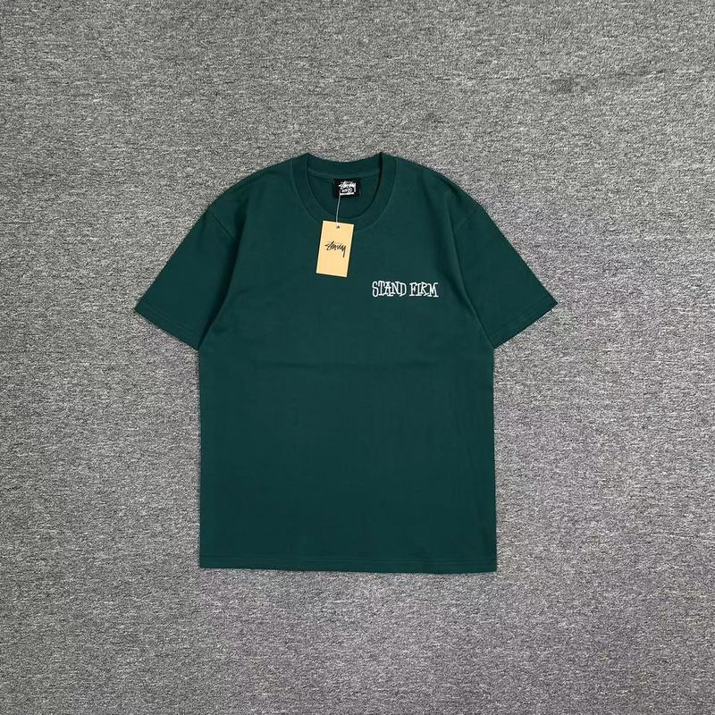 Футболка Stussy End Racism Now "Green" фото № 4