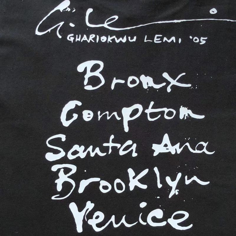 Футболка Stussy Cities List "Black" фото № 6