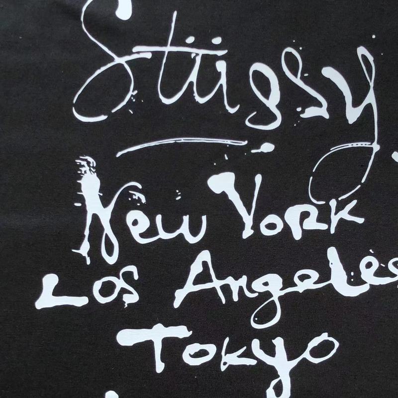 Футболка Stussy Cities List "Black" фото № 8