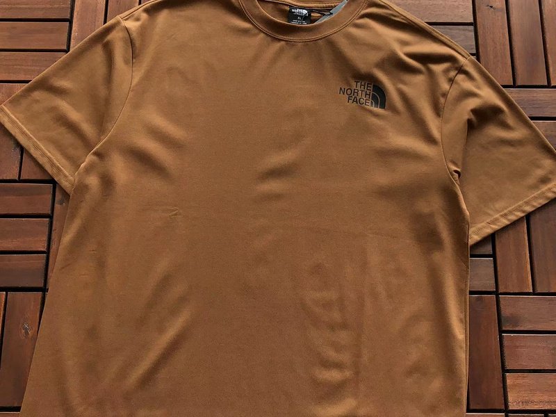 Футболка The North Face Plain With Small Front Logo "Brown" фото № 2