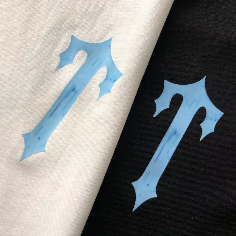 Футболка Trapstar Logo Inscription And Geometric Figures "White" фото № 5