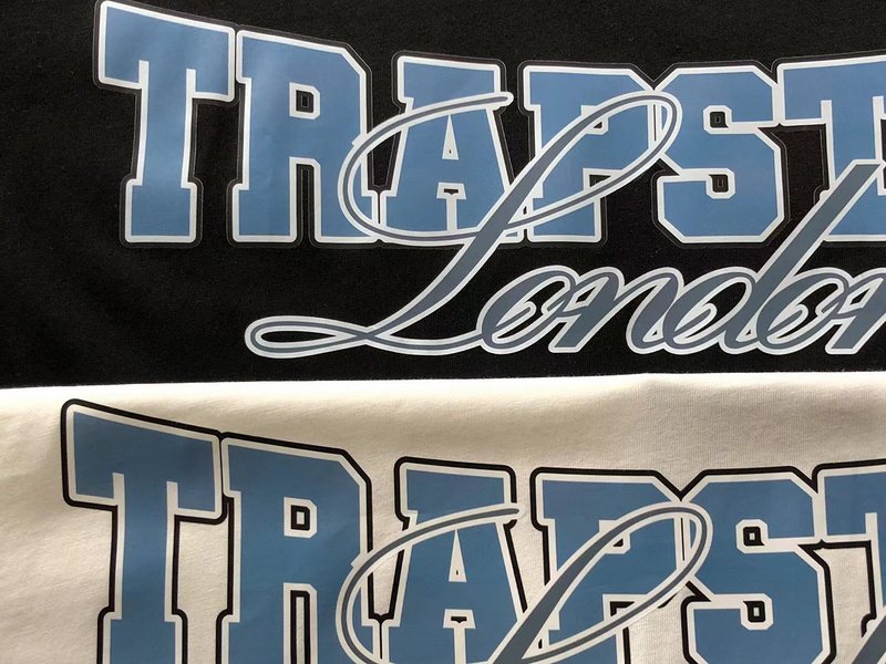 Футболка Trapstar Lettering Paris "Black" фото № 7