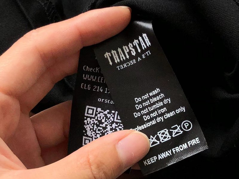 Футболка Trapstar Lettering Paris "Black" фото № 4