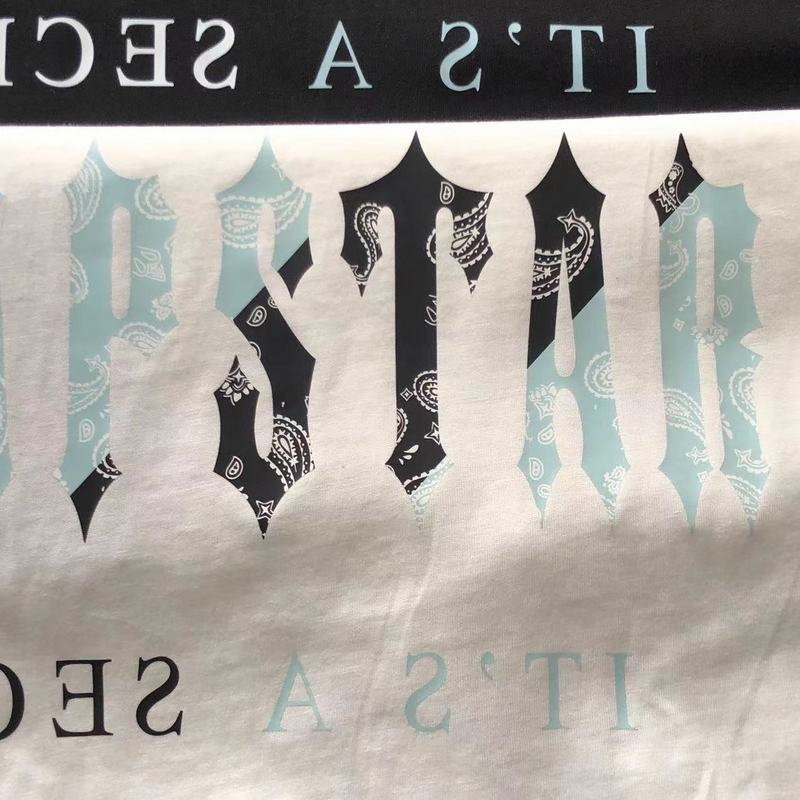 Футболка Trapstar Big Logo With Patterns Front "White" фото № 8