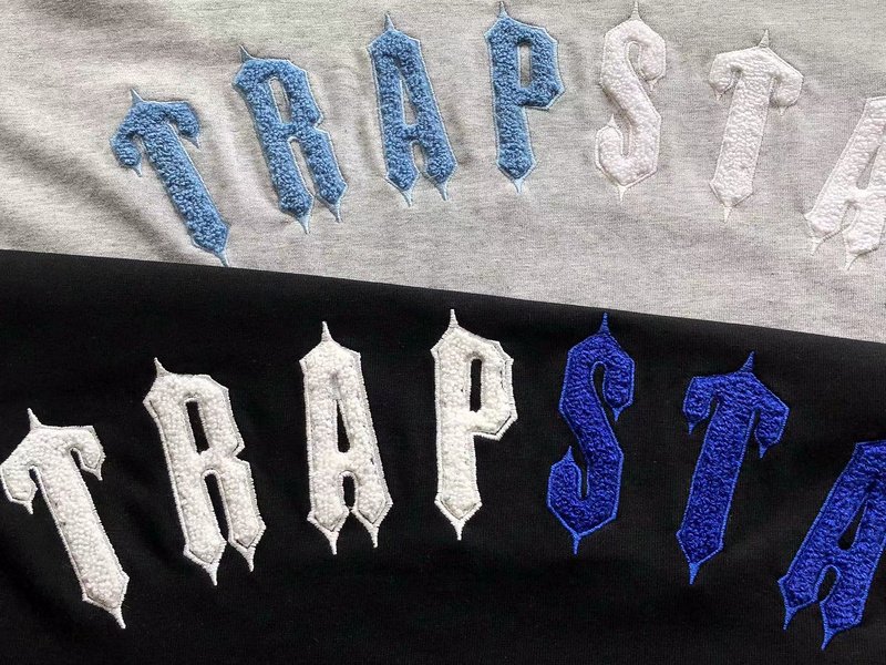 Футболка Trapstar Two Color Logo Inscription "Black" фото № 5