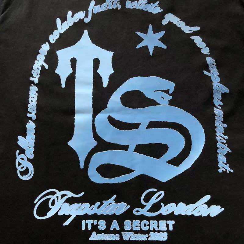 Футболка Trapstar Big Logo Letters under Arch And Star "Black" фото № 6