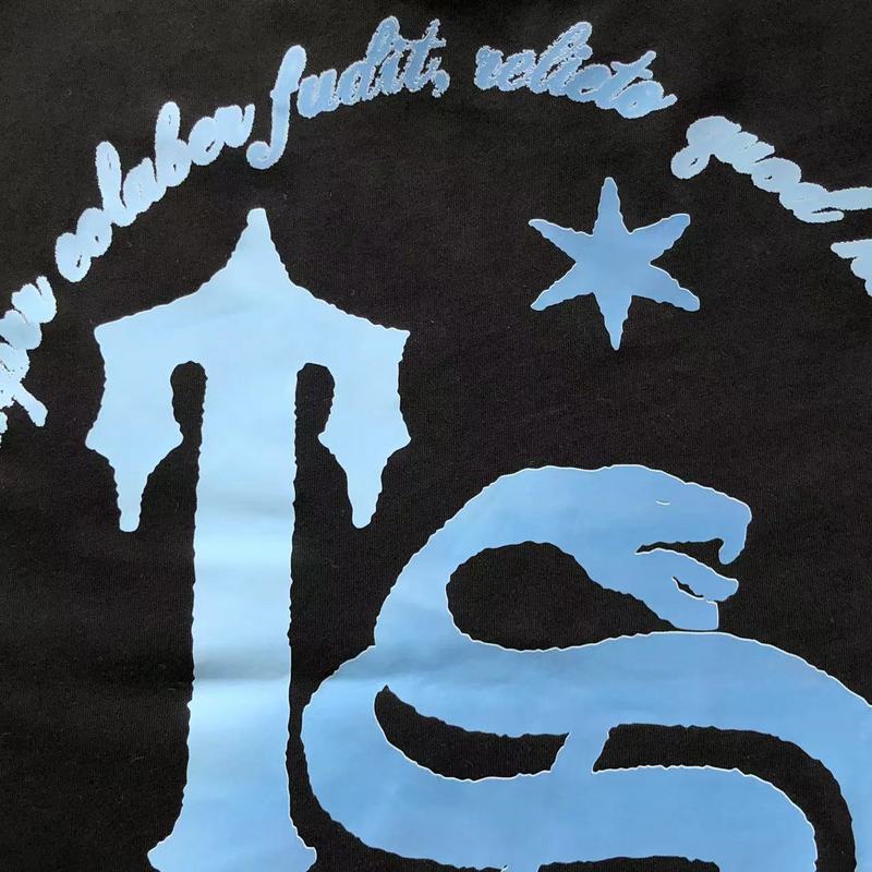 Футболка Trapstar Big Logo Letters under Arch And Star "Black" фото № 7