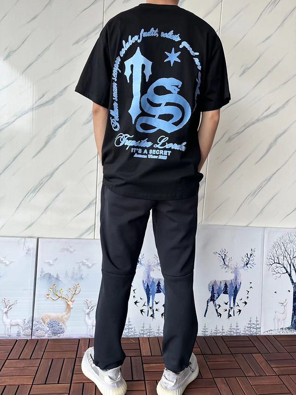 Футболка Trapstar Big Logo Letters under Arch And Star "Black" фото № 9