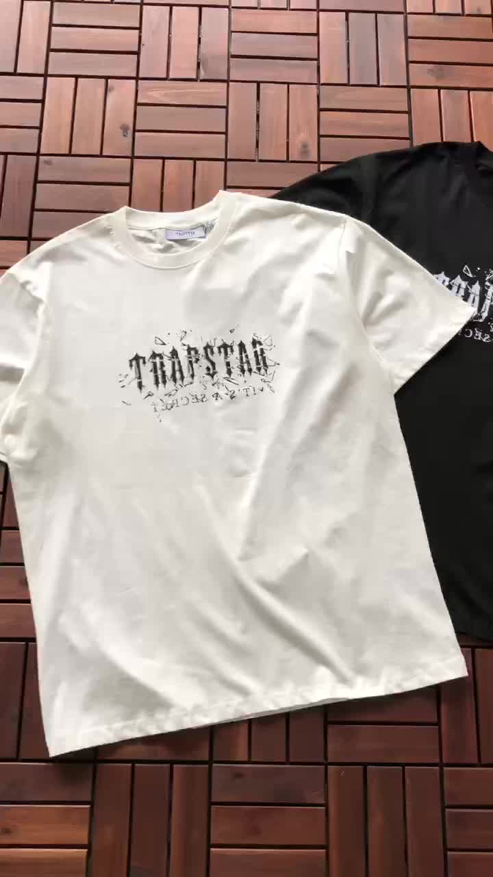 Футболка Trapstar Logo From Small Details "White" фото № 2