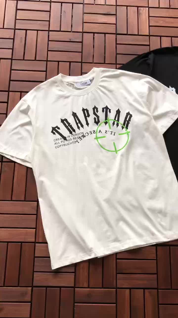 Футболка Trapstar Logo Lettering With Aim "White" фото № 4