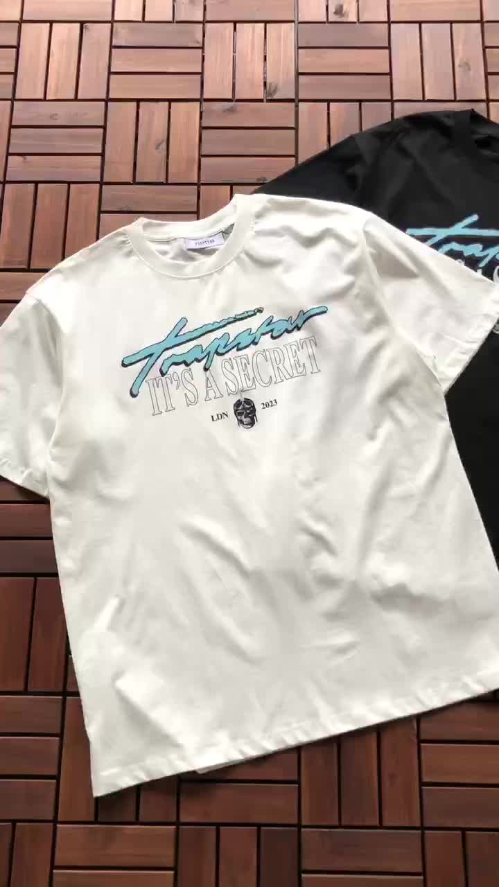 Футболка Trapstar Lettering It's A Secret "White" фото № 2