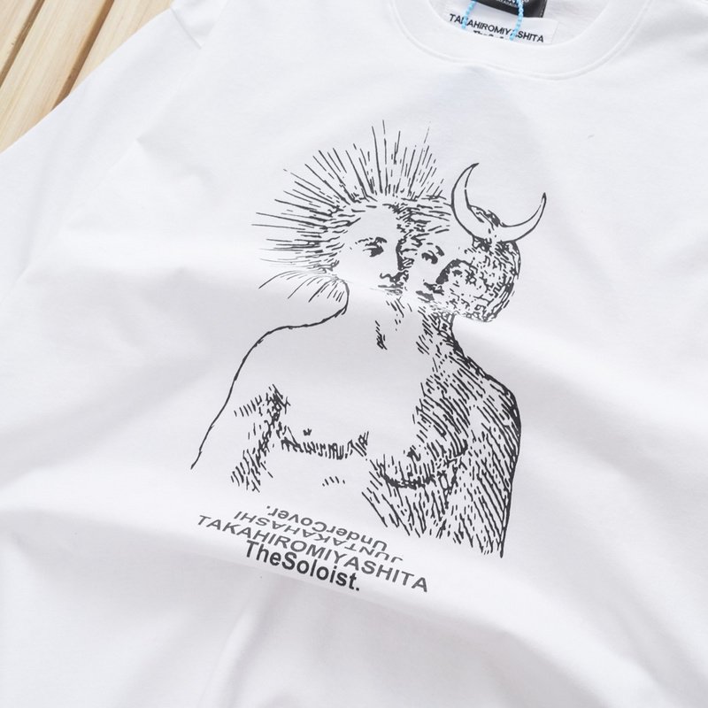 Футболка Undercover The Soloist "White" фото № 8