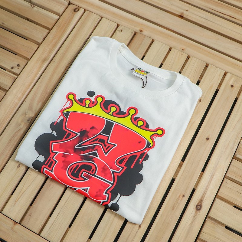 Футболка Colorful Inscription With Crown "White" фото № 6