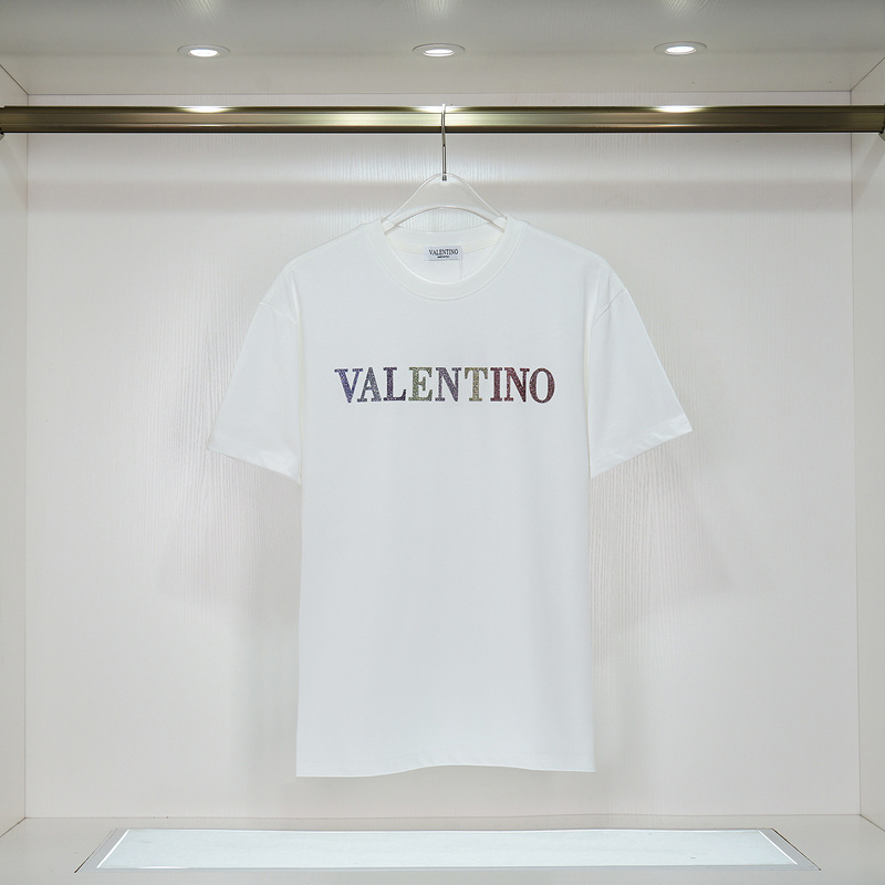 Футболка Valentino Shining Brand Name "White" фото № 2