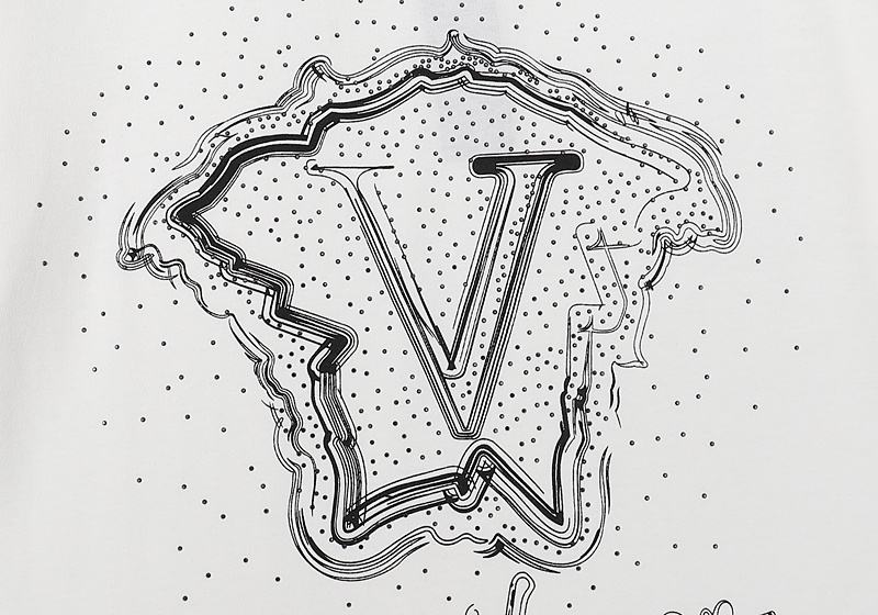 Футболка Versace Speckles "White" фото № 9