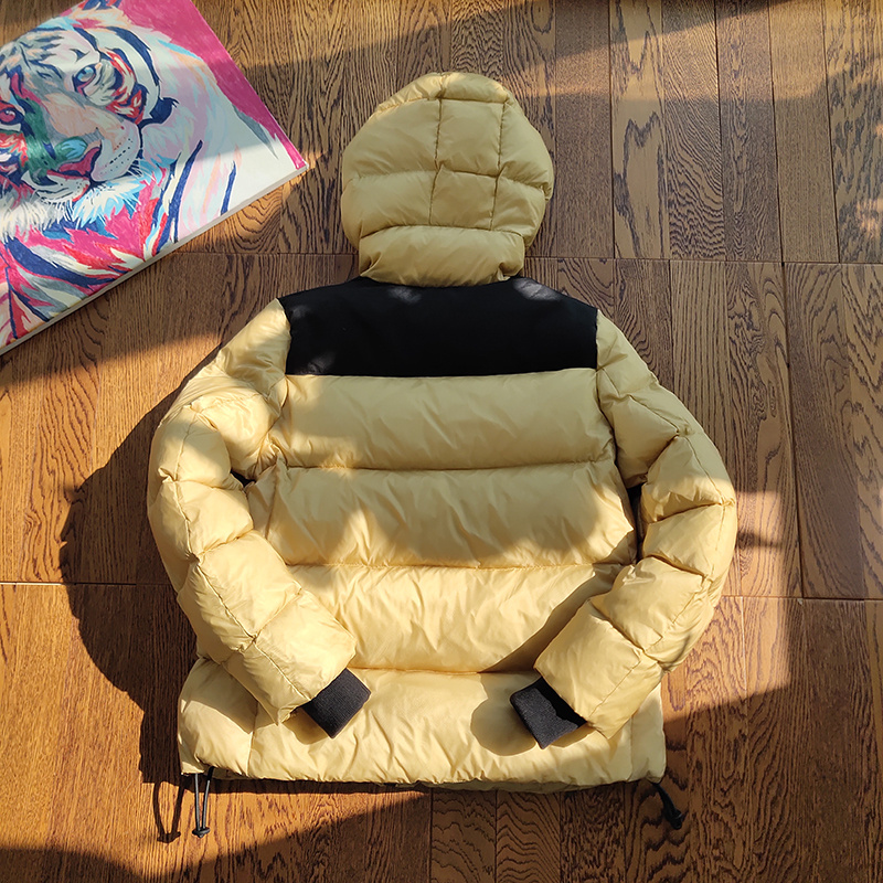 Пуховик Burberry Brand Label "Yellow" фото № 2