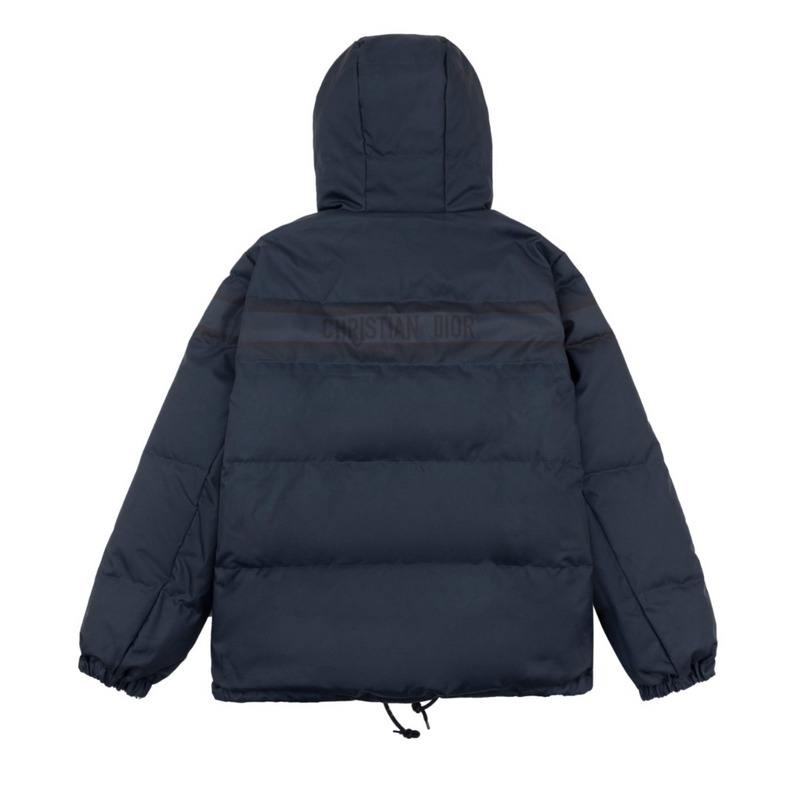 Двусторонний пуховик Christian Dior Monogram Oblique "Black" фото № 2